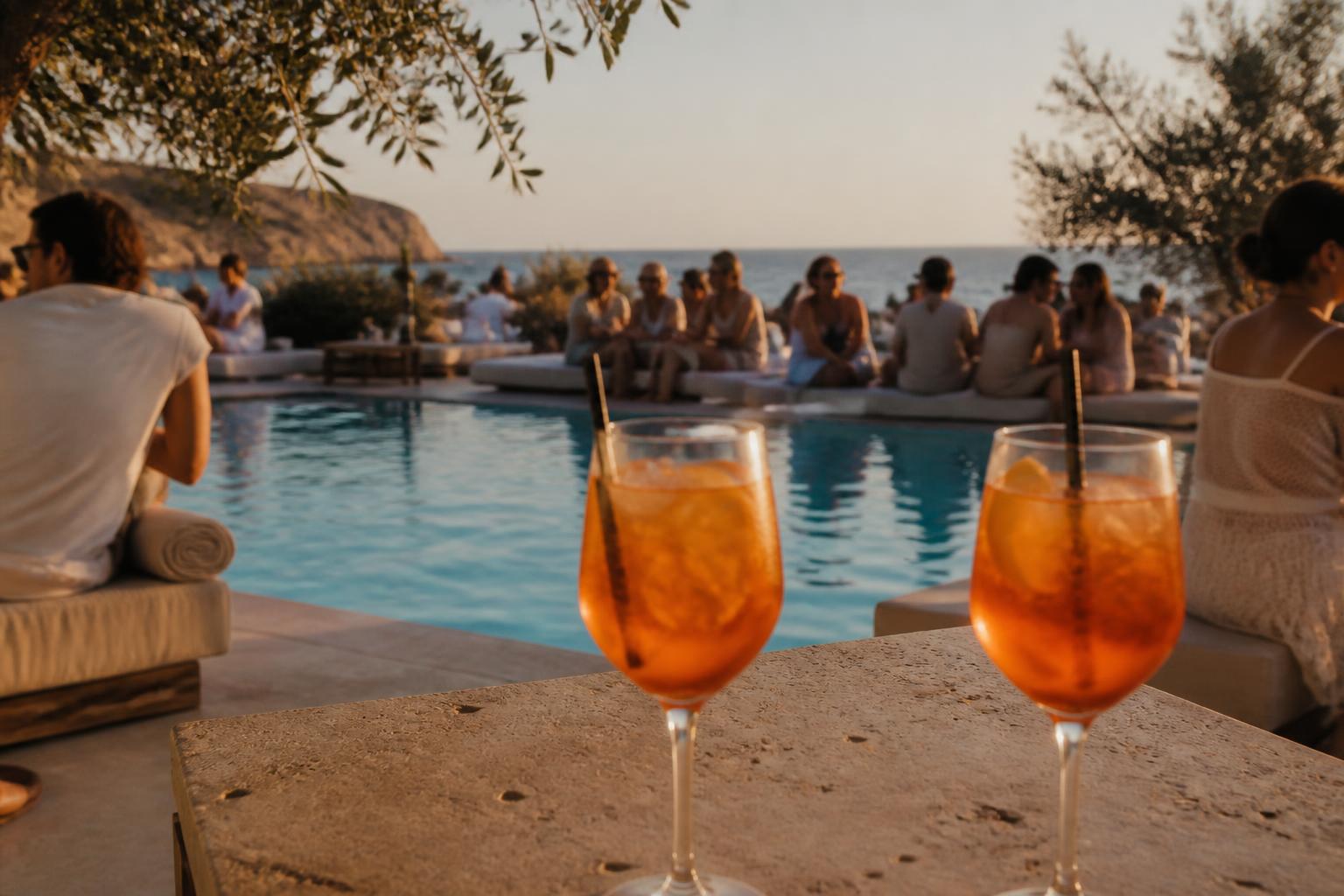 Sunset by Aperol at Savannah Pool Club